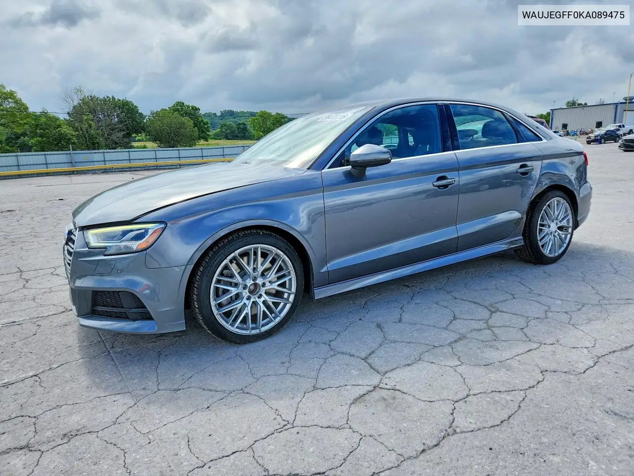 2019 Audi A3 Premium Plus VIN: WAUJEGFF0KA089475 Lot: 58476116