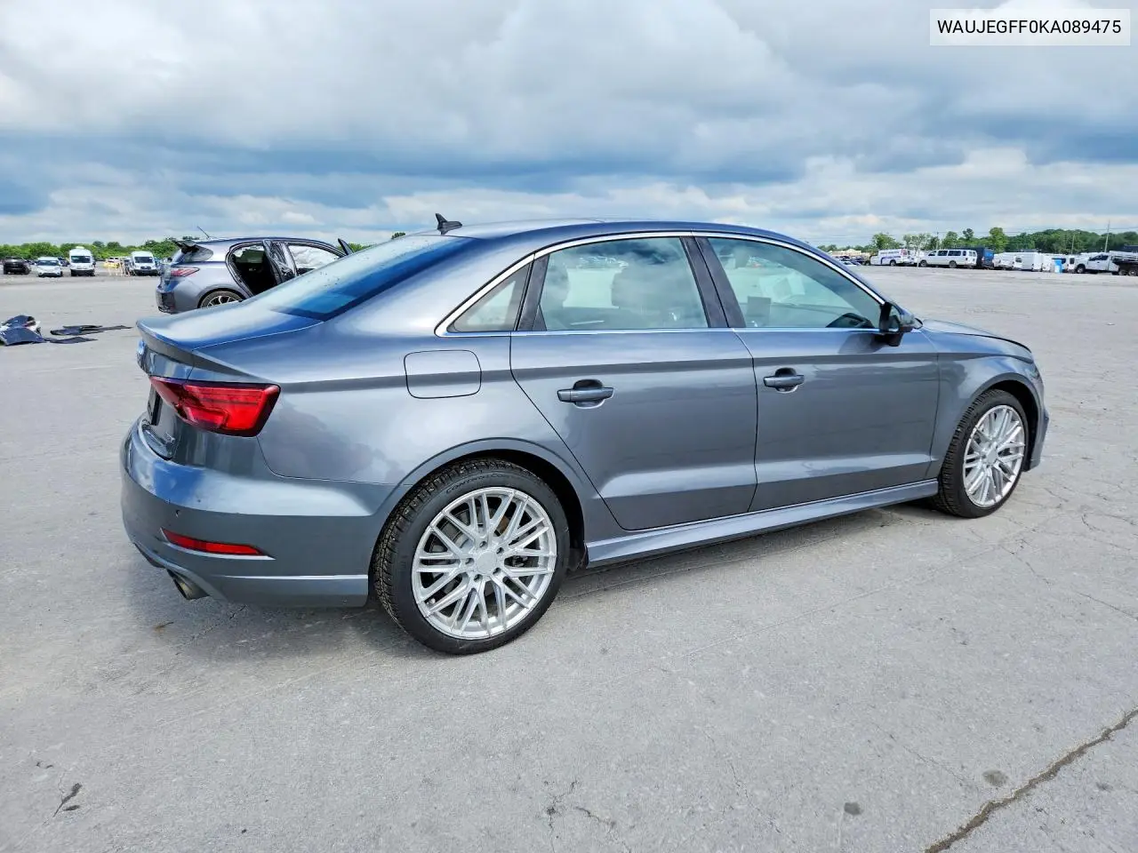 2019 Audi A3 Premium Plus VIN: WAUJEGFF0KA089475 Lot: 58476116