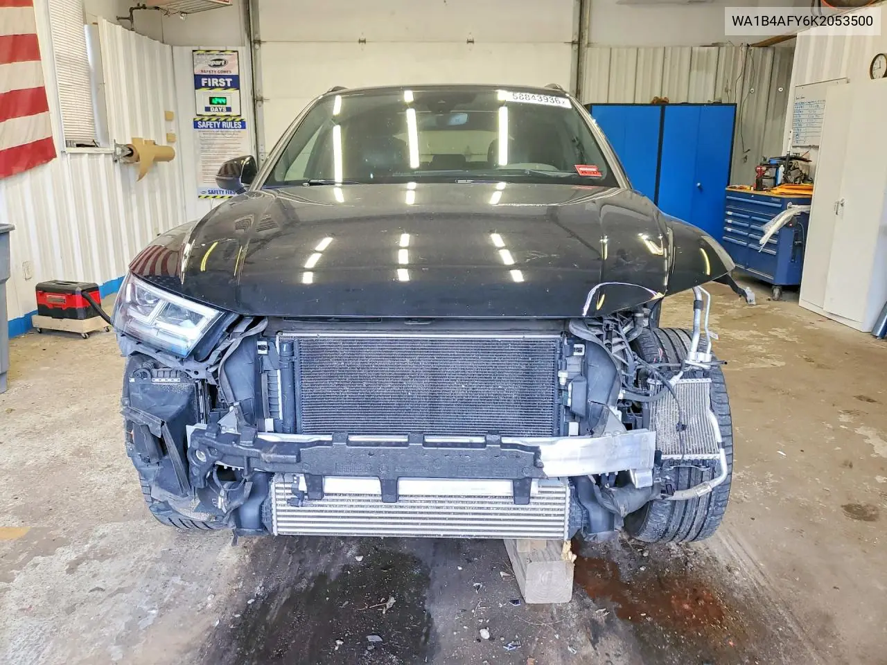 2019 Audi Sq5 Premium Plus VIN: WA1B4AFY6K2053500 Lot: 58843936