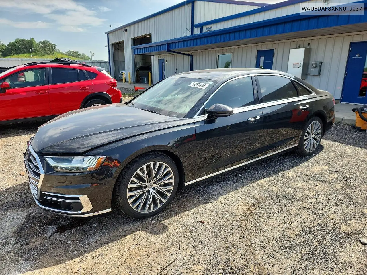 2019 Audi A8 L VIN: WAU8DAF8XKN019037 Lot: 58861416