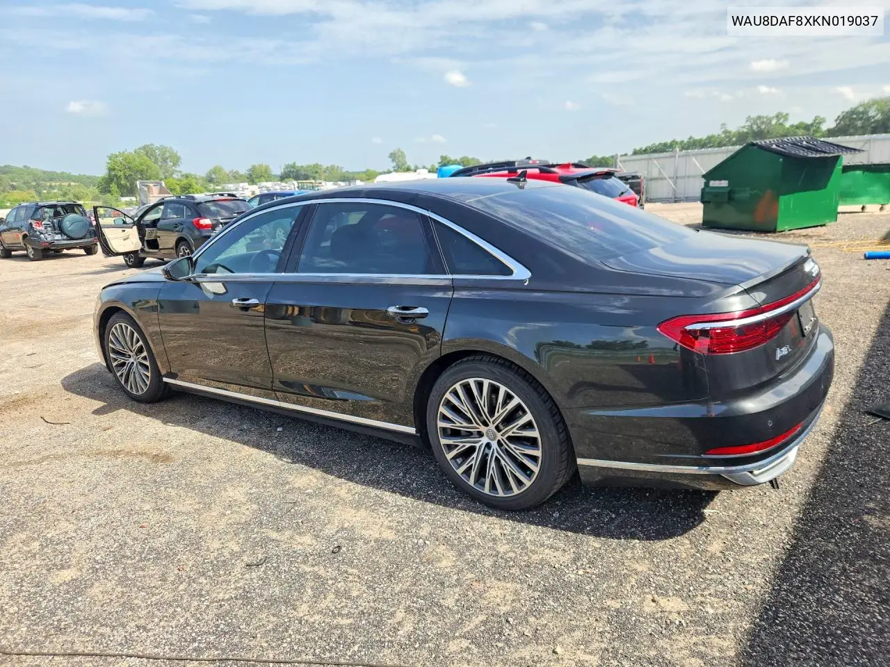 2019 Audi A8 L VIN: WAU8DAF8XKN019037 Lot: 58861416