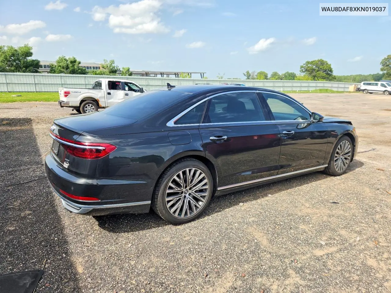 2019 Audi A8 L VIN: WAU8DAF8XKN019037 Lot: 58861416