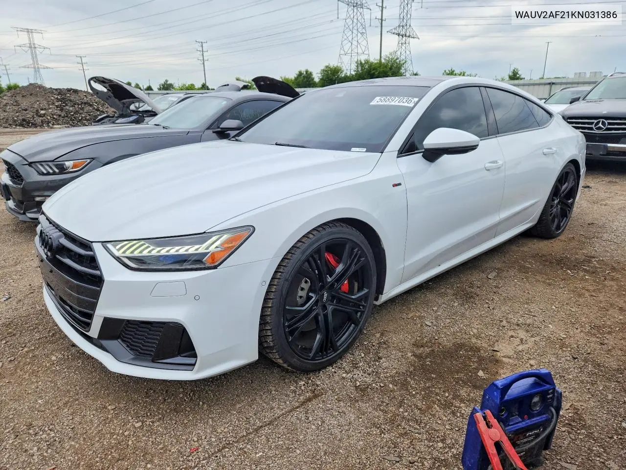 2019 Audi A7 Prestige S-Line VIN: WAUV2AF21KN031386 Lot: 58897036