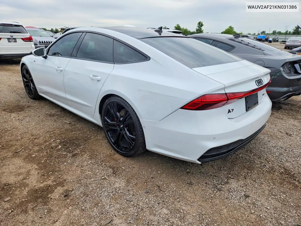 2019 Audi A7 Prestige S-Line VIN: WAUV2AF21KN031386 Lot: 58897036