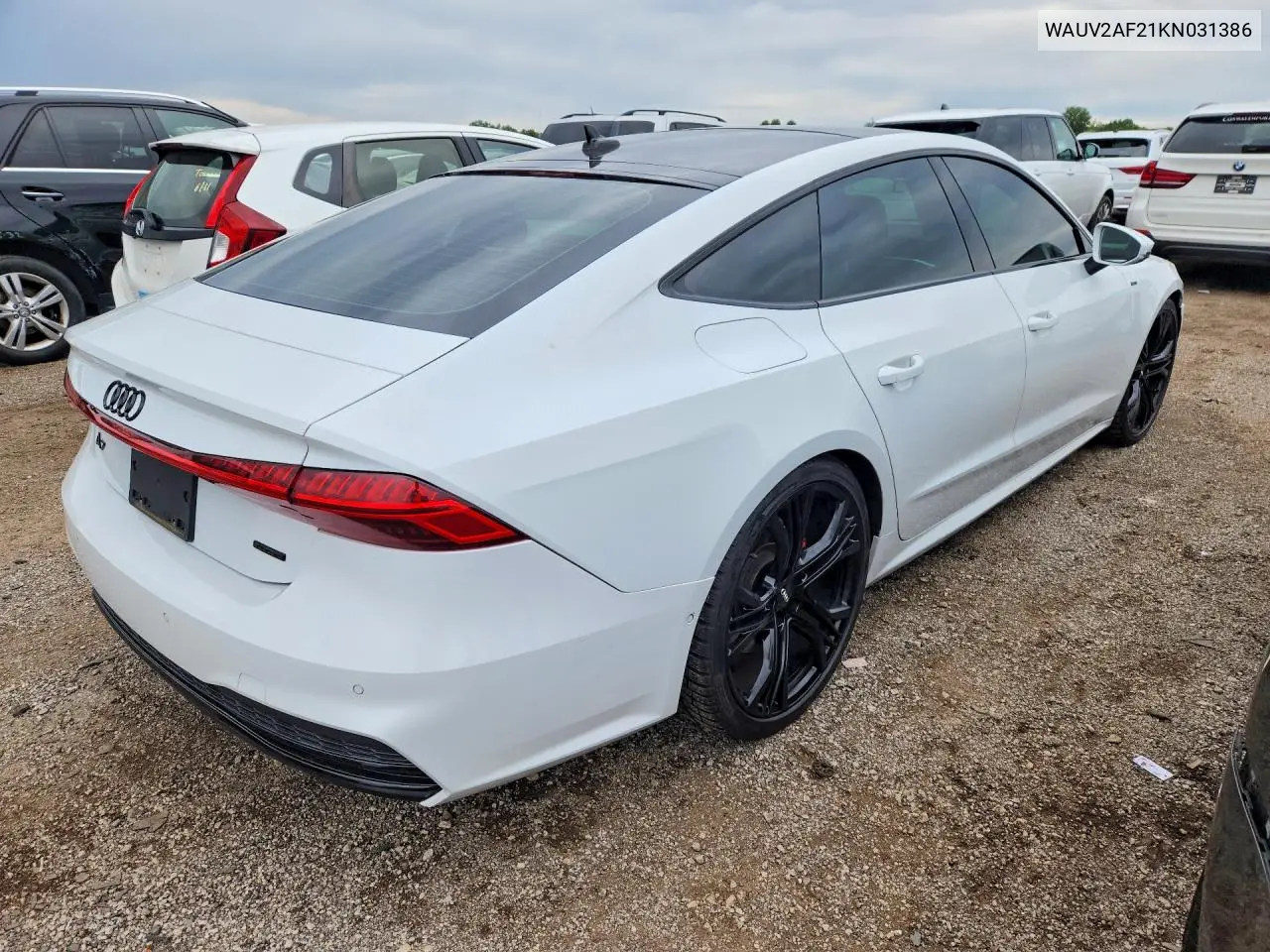 2019 Audi A7 Prestige S-Line VIN: WAUV2AF21KN031386 Lot: 58897036