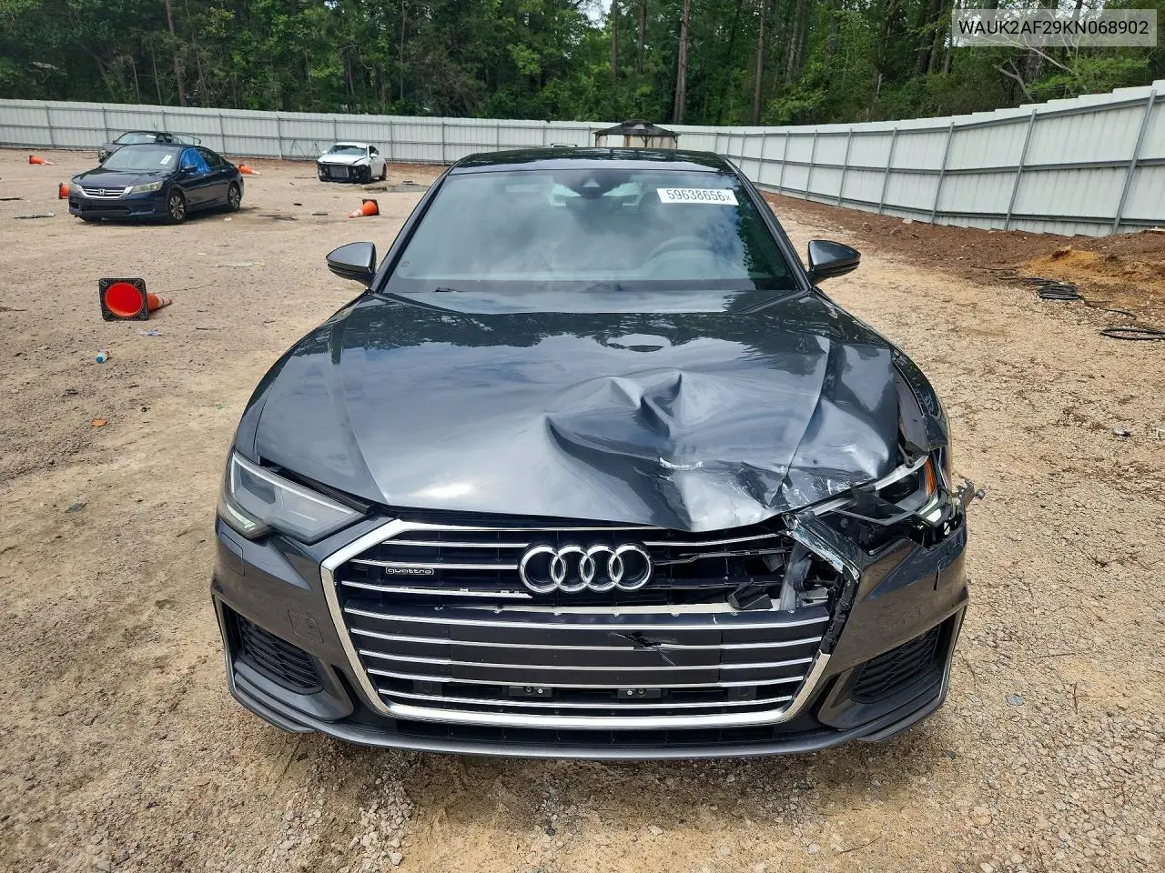 2019 Audi A6 Premium VIN: WAUK2AF29KN068902 Lot: 59638656