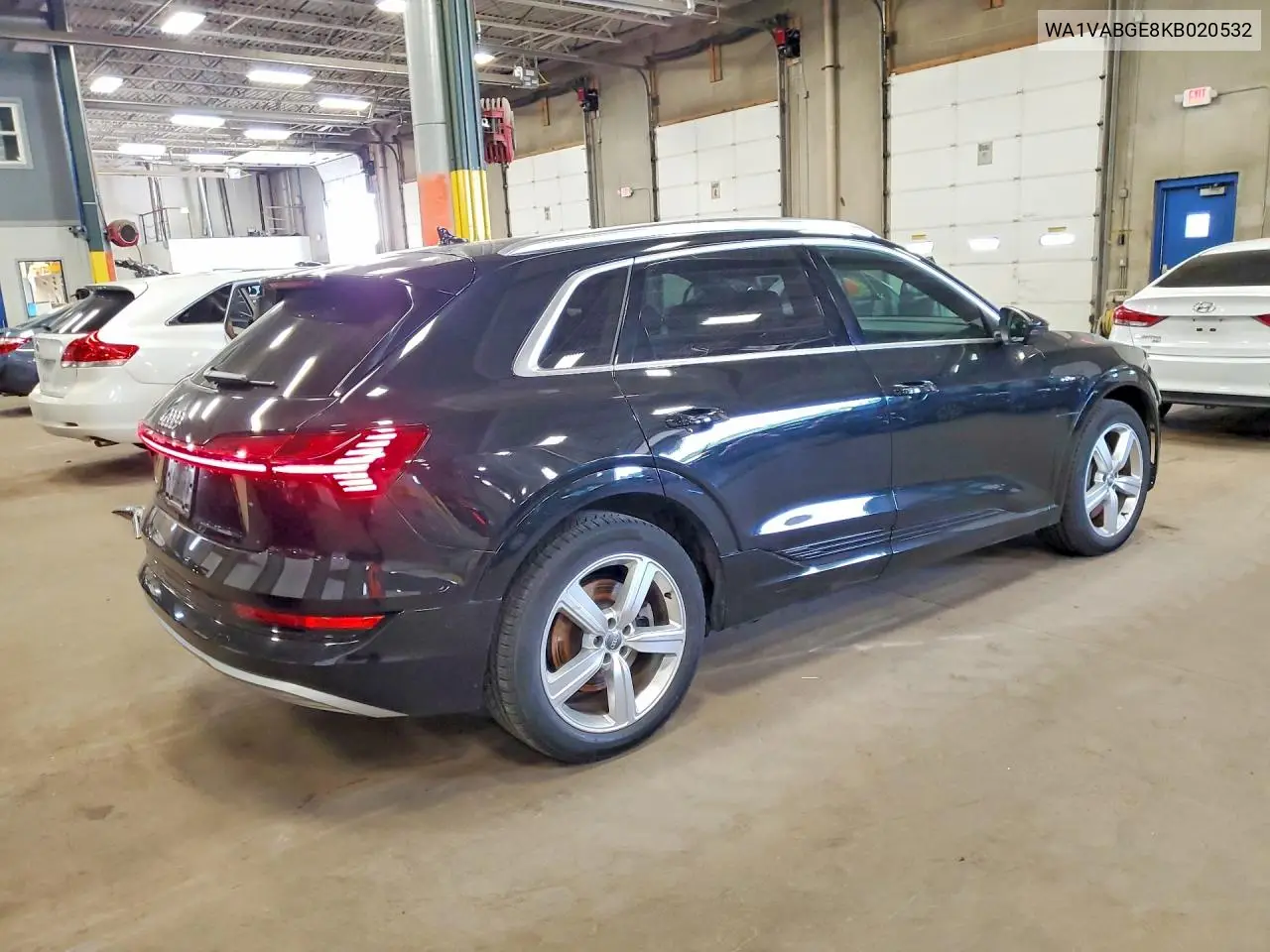 2019 Audi E-Tron Prestige VIN: WA1VABGE8KB020532 Lot: 59961916
