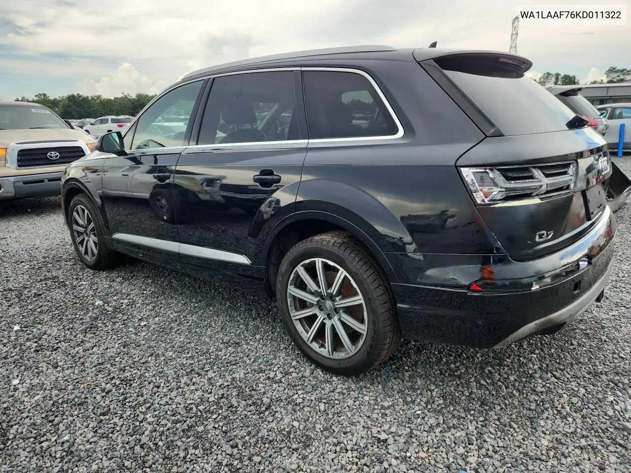 2019 Audi Q7 Premium Plus VIN: WA1LAAF76KD011322 Lot: 60057976