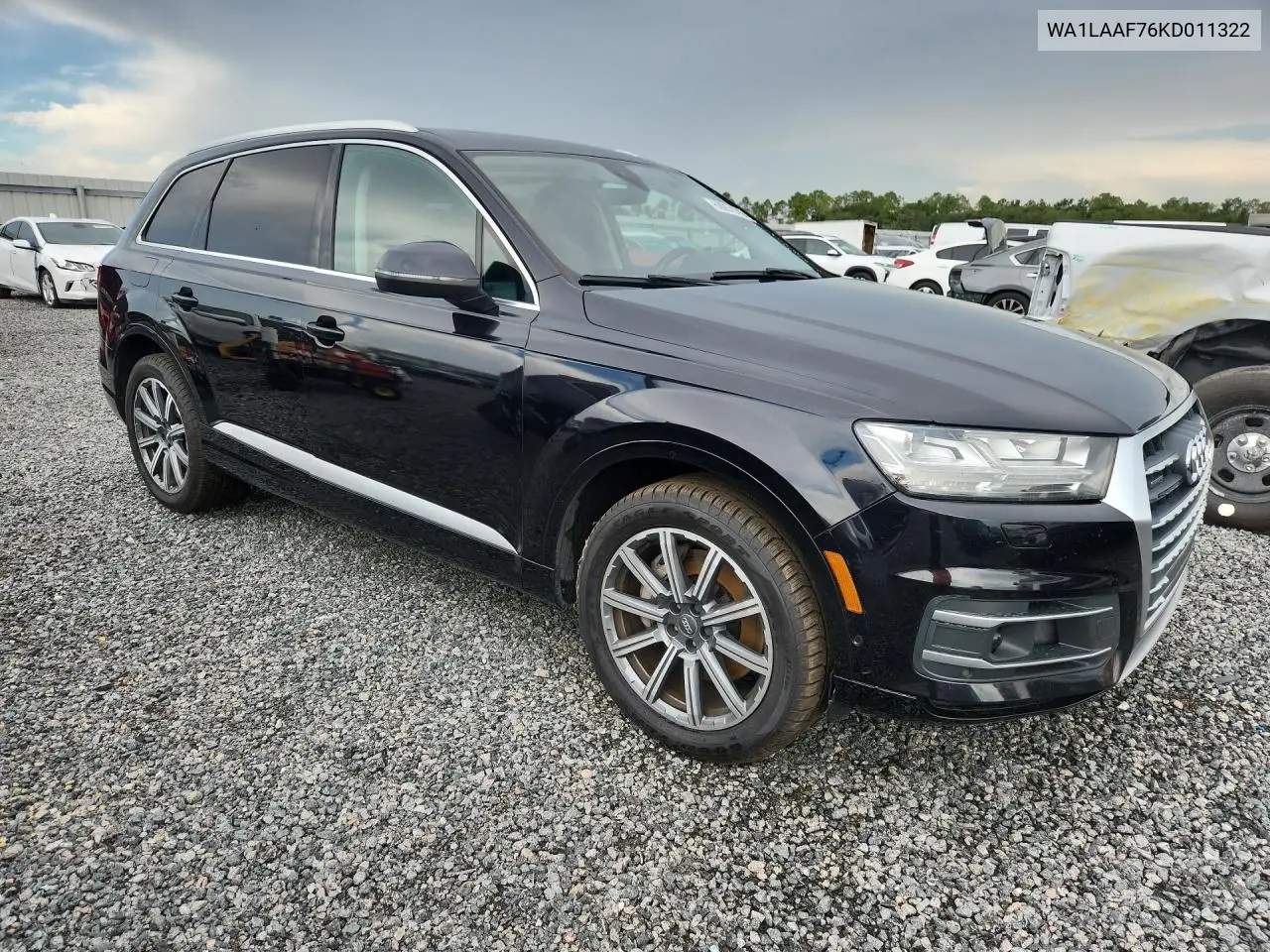 2019 Audi Q7 Premium Plus VIN: WA1LAAF76KD011322 Lot: 60057976
