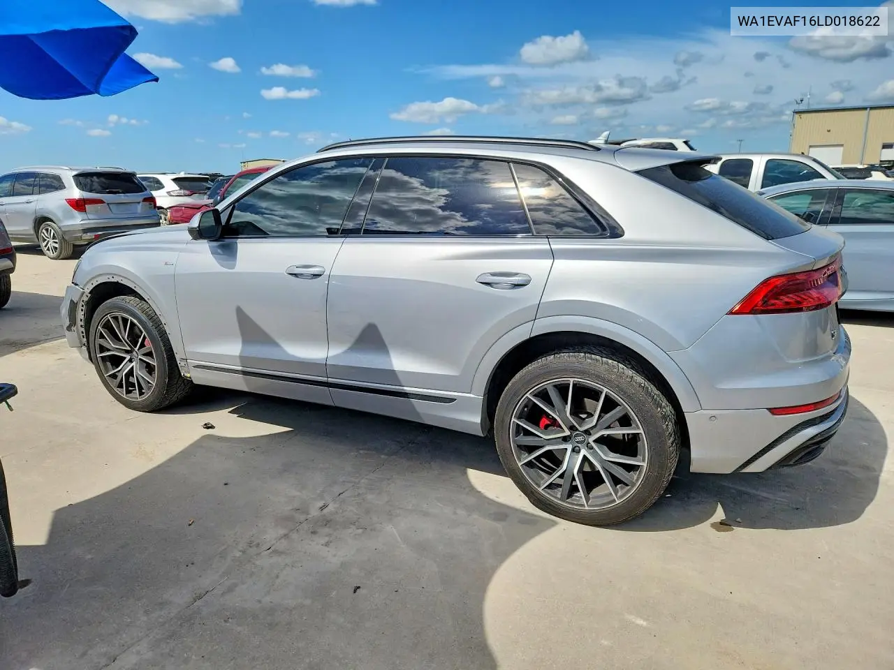 2020 Audi Q8 Premium Plus S-Line VIN: WA1EVAF16LD018622 Lot: 50731546
