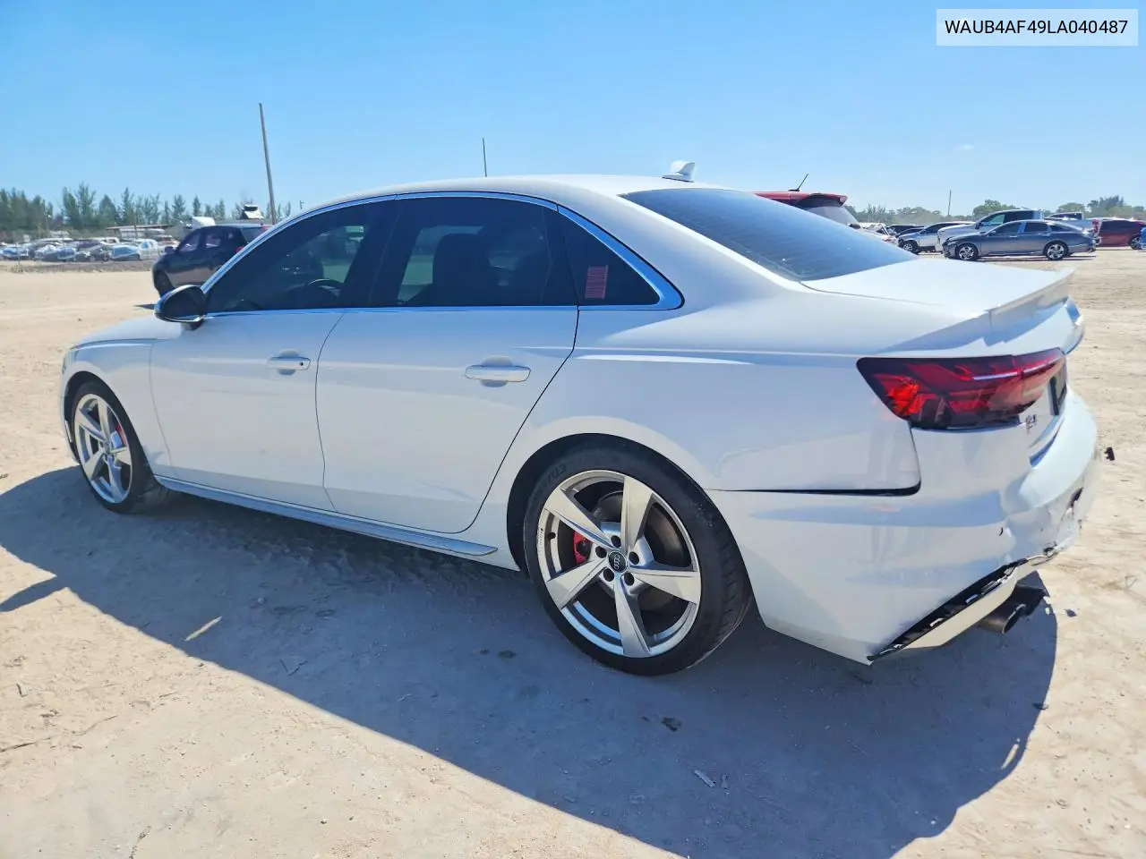 2020 Audi S4 Premium Plus VIN: WAUB4AF49LA040487 Lot: 51159126