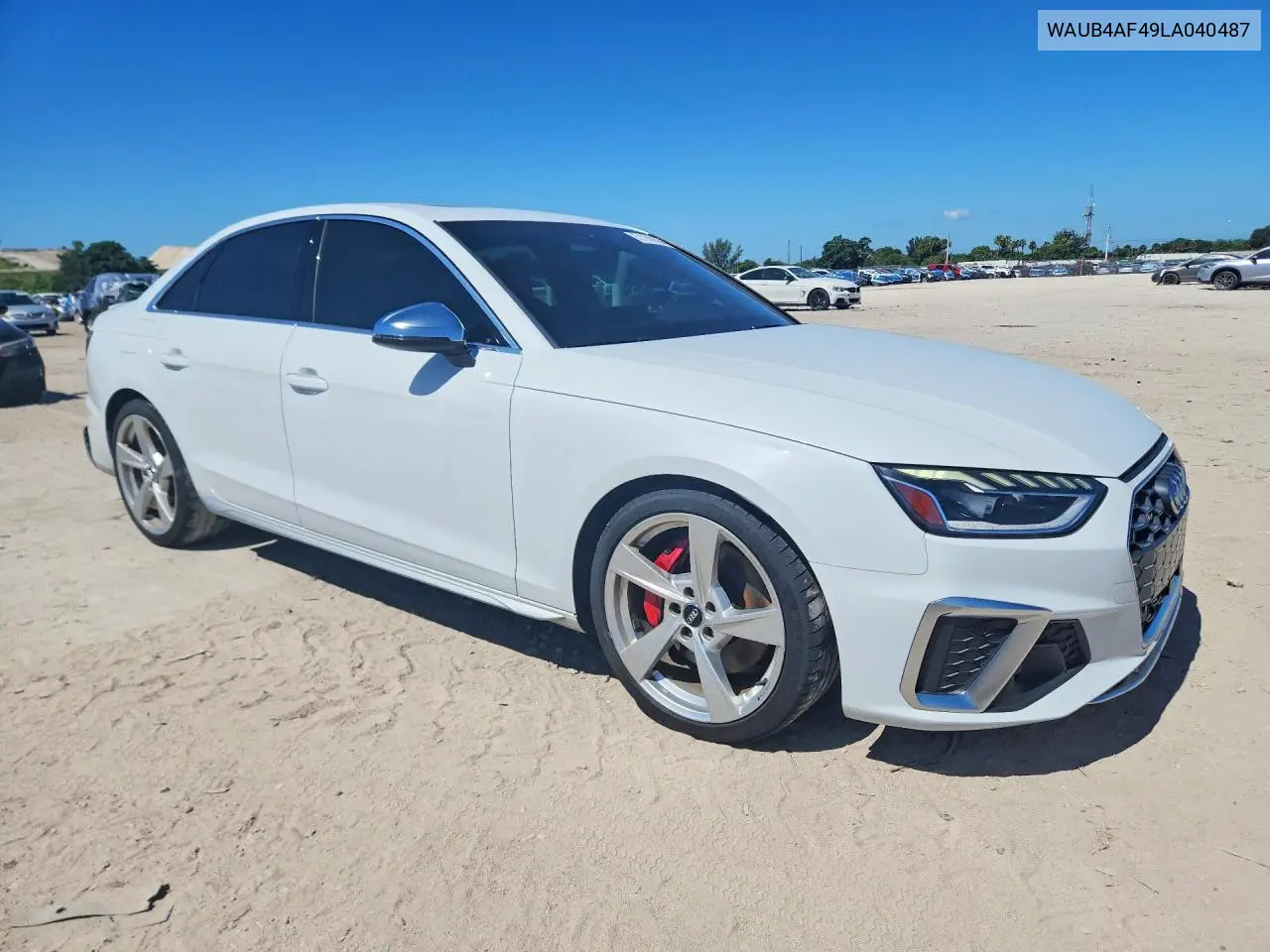 2020 Audi S4 Premium Plus VIN: WAUB4AF49LA040487 Lot: 51159126