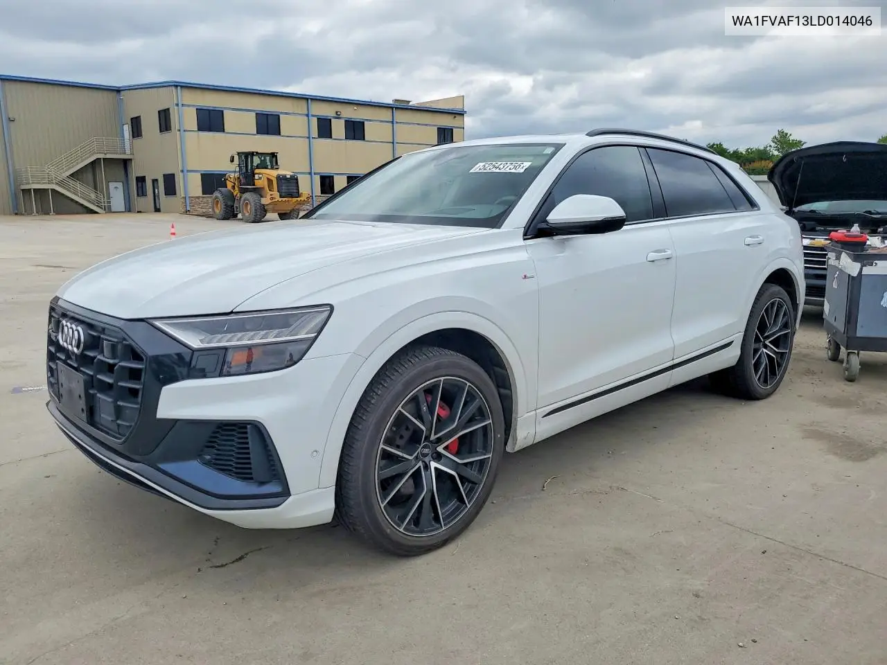 2020 Audi Q8 Prestige S-Line VIN: WA1FVAF13LD014046 Lot: 52543756