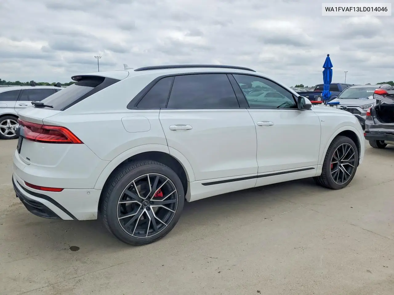 2020 Audi Q8 Prestige S-Line VIN: WA1FVAF13LD014046 Lot: 52543756