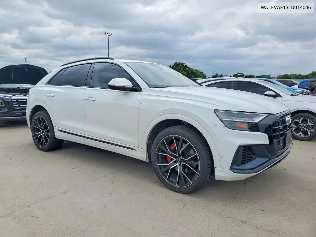 2020 Audi Q8 Prestige S-Line VIN: WA1FVAF13LD014046 Lot: 52543756
