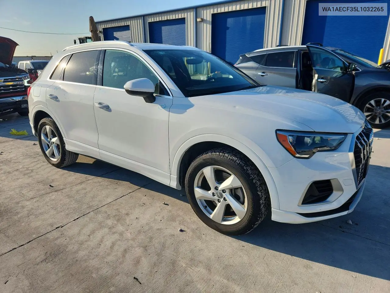 2020 Audi Q3 Premium VIN: WA1AECF35L1032265 Lot: 54914076