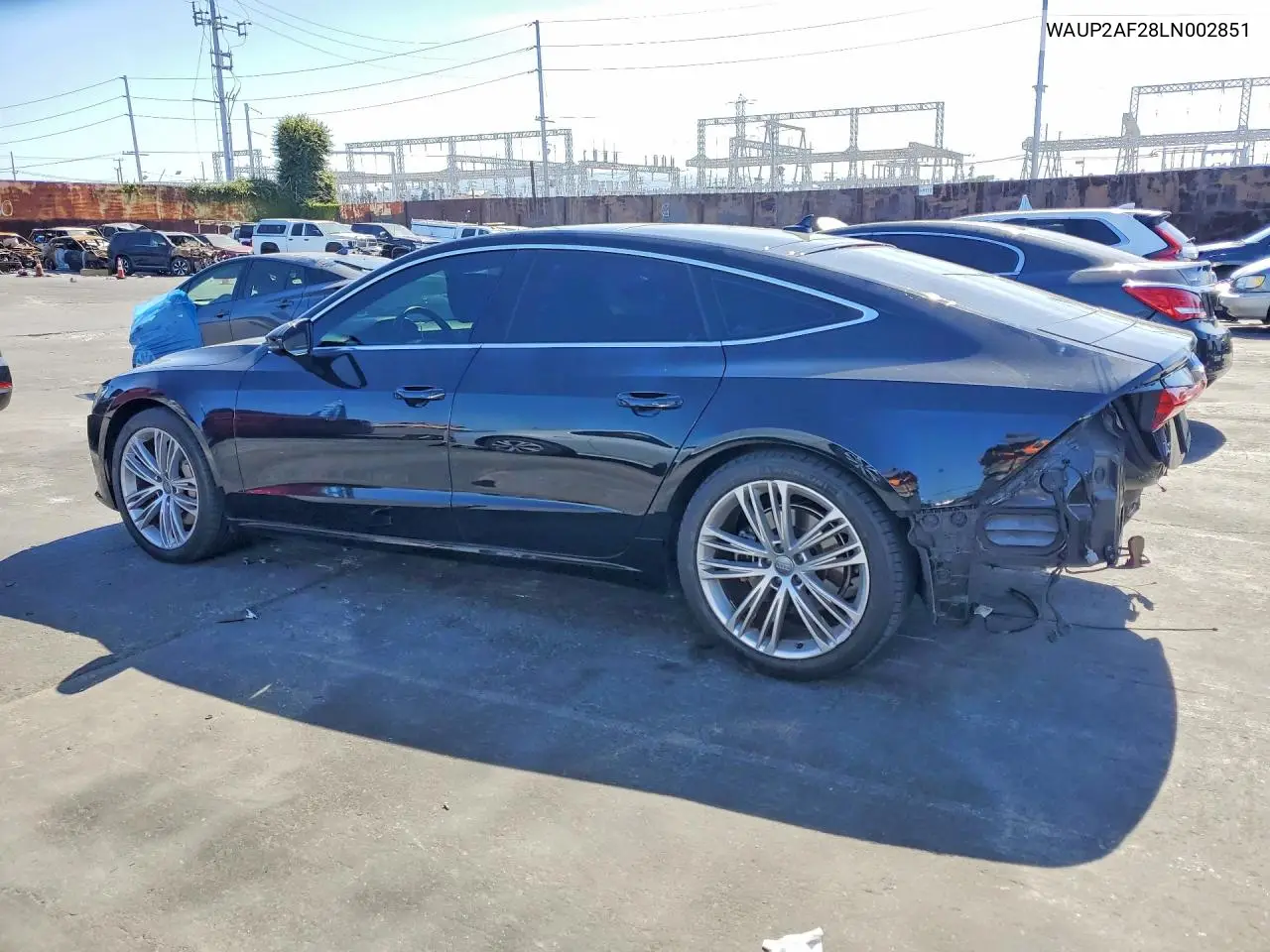 2020 Audi A7 Premium VIN: WAUP2AF28LN002851 Lot: 55974226