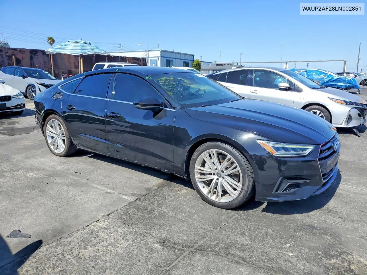 2020 Audi A7 Premium VIN: WAUP2AF28LN002851 Lot: 55974226