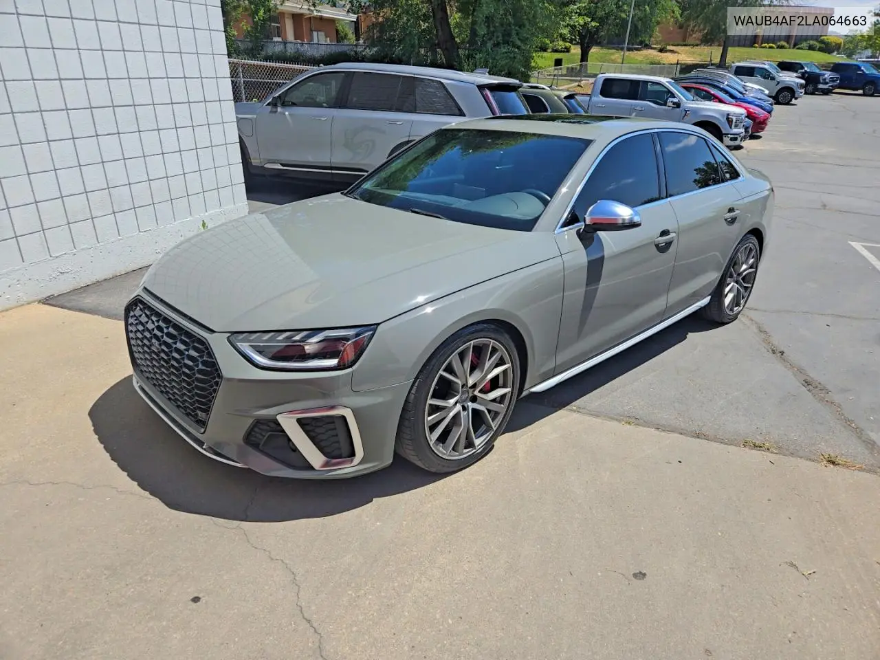 2020 Audi S4 VIN: WAUB4AF42LA064663 Lot: 58465716