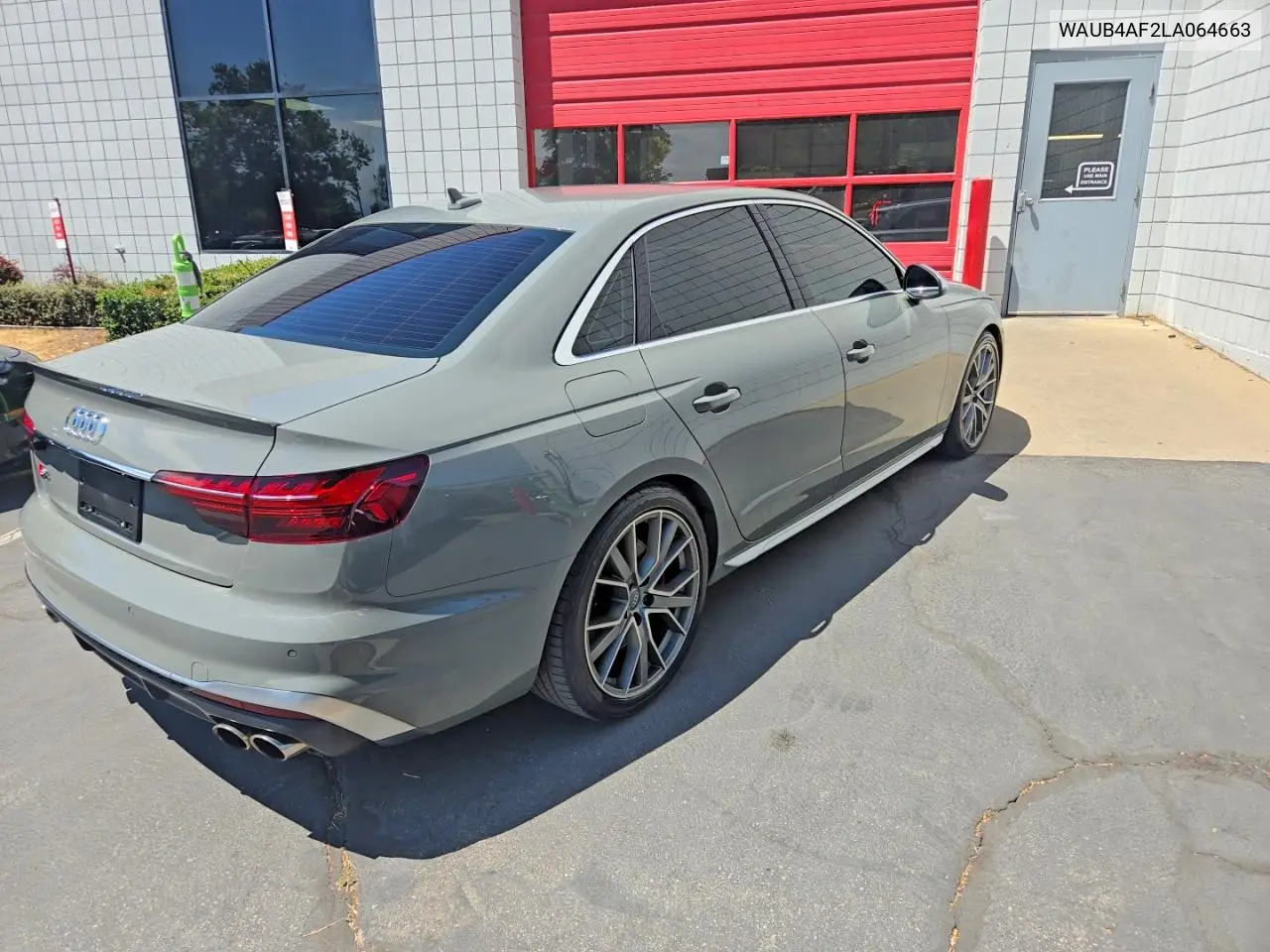 2020 Audi S4 VIN: WAUB4AF42LA064663 Lot: 58465716