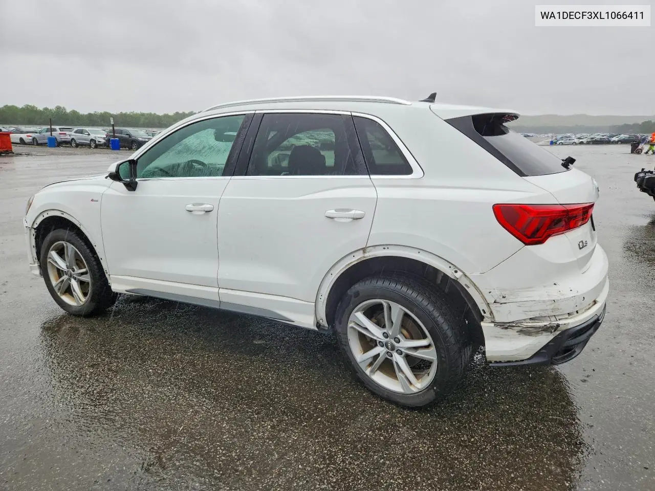 2020 Audi Q3 Premium S Line VIN: WA1DECF3XL1066411 Lot: 59183986