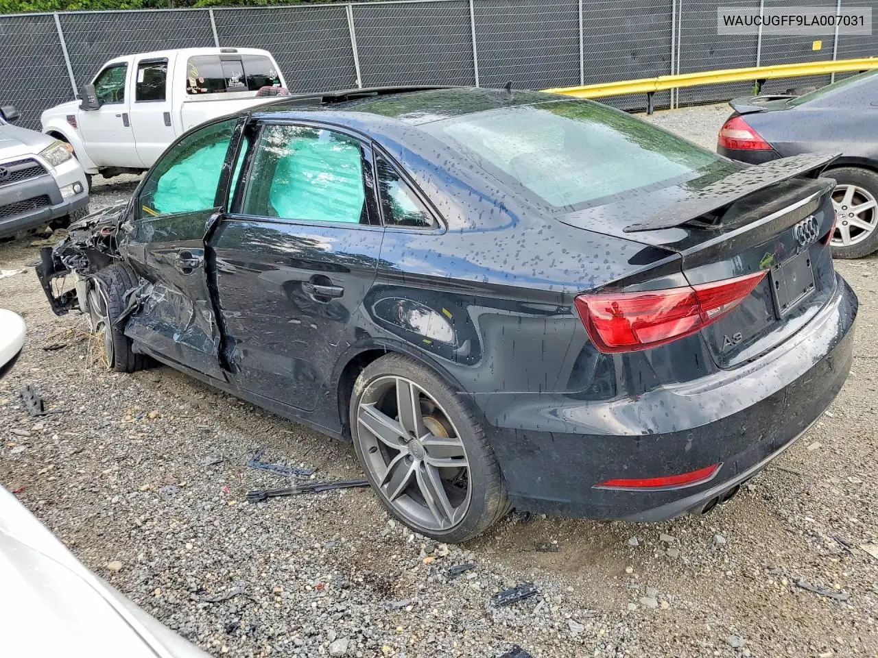 2020 Audi A3 Premium Plus VIN: WAUCUGFF9LA007031 Lot: 59312276