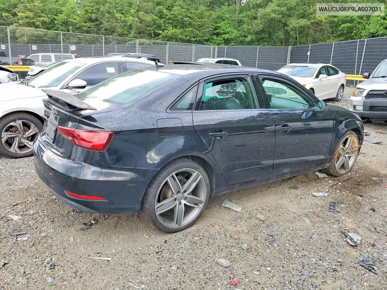 2020 Audi A3 Premium Plus VIN: WAUCUGFF9LA007031 Lot: 59312276