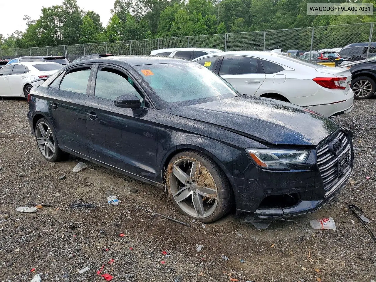 2020 Audi A3 Premium Plus VIN: WAUCUGFF9LA007031 Lot: 59312276
