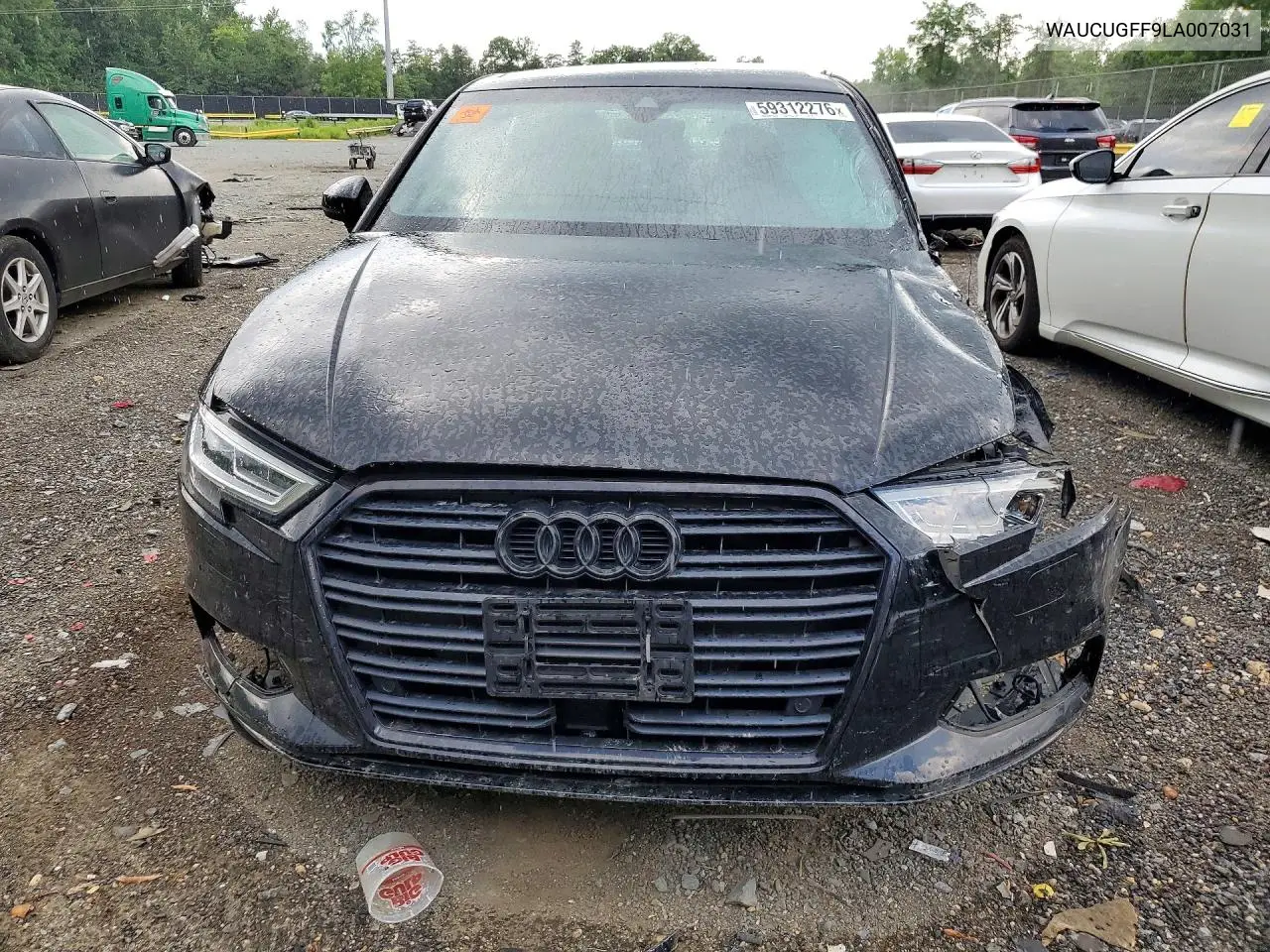 2020 Audi A3 Premium Plus VIN: WAUCUGFF9LA007031 Lot: 59312276