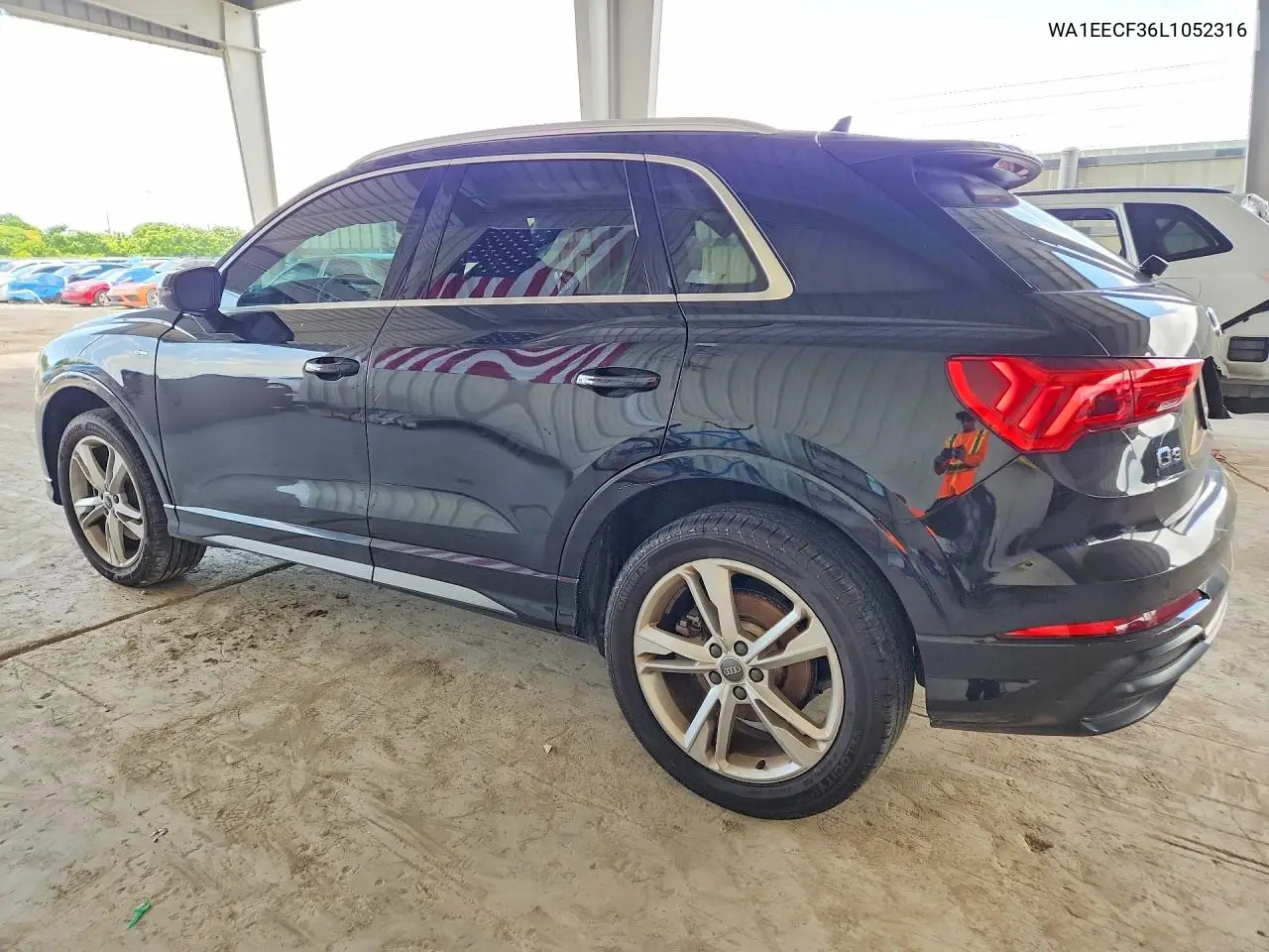 2020 Audi Q3 Premium Plus S-Line VIN: WA1EECF36L1052316 Lot: 60298216