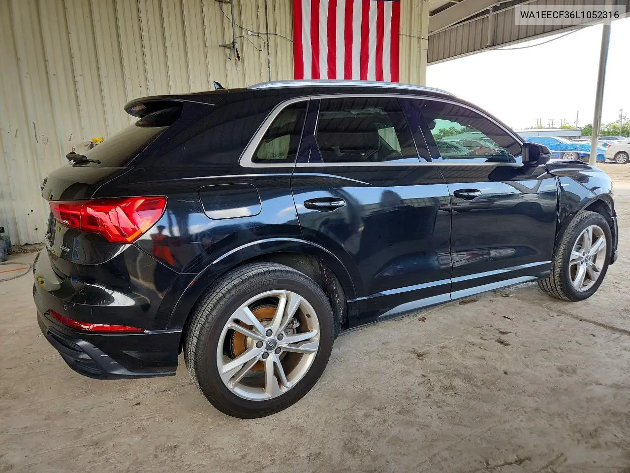 2020 Audi Q3 Premium Plus S-Line VIN: WA1EECF36L1052316 Lot: 60298216