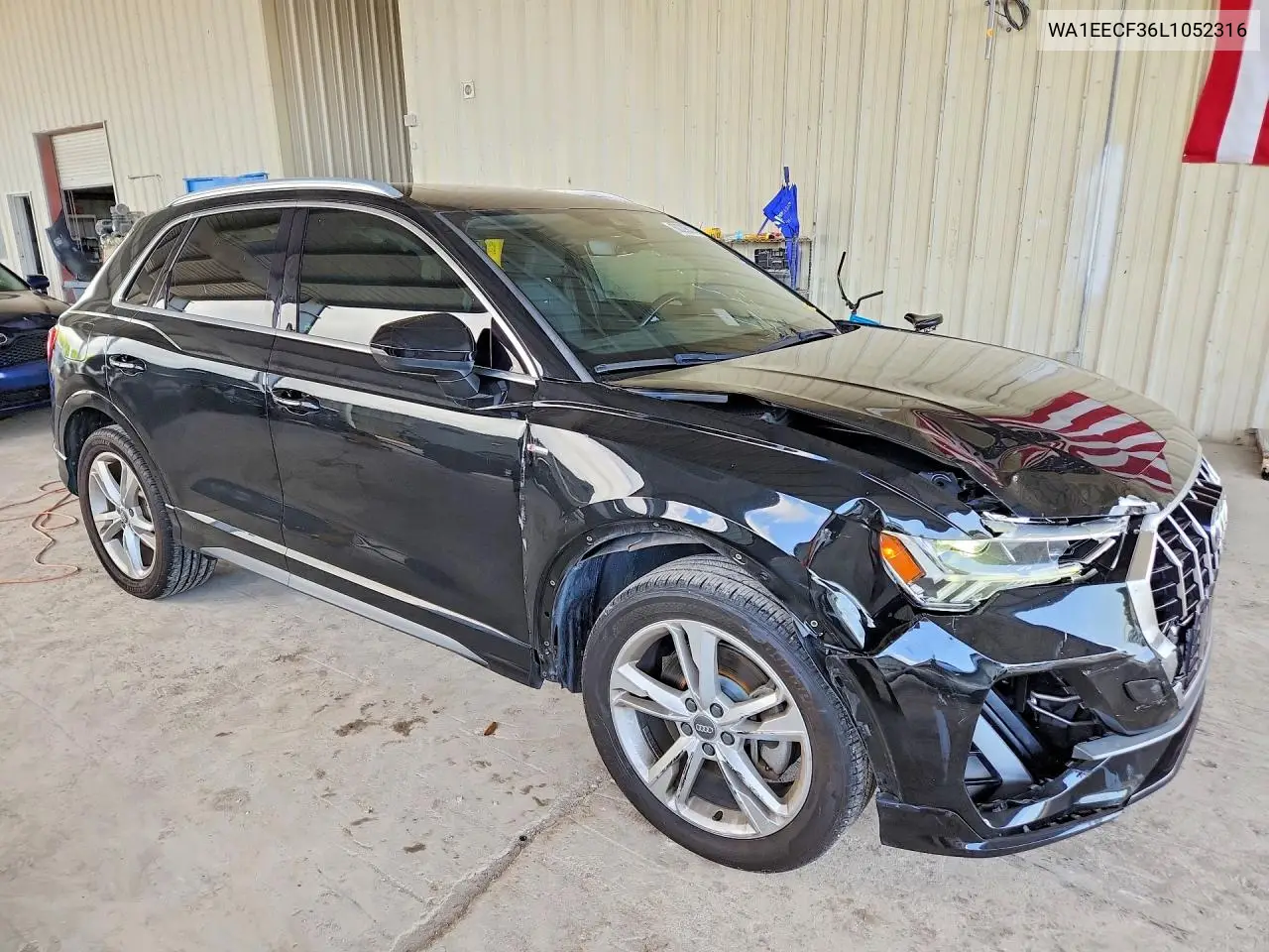2020 Audi Q3 Premium Plus S-Line VIN: WA1EECF36L1052316 Lot: 60298216
