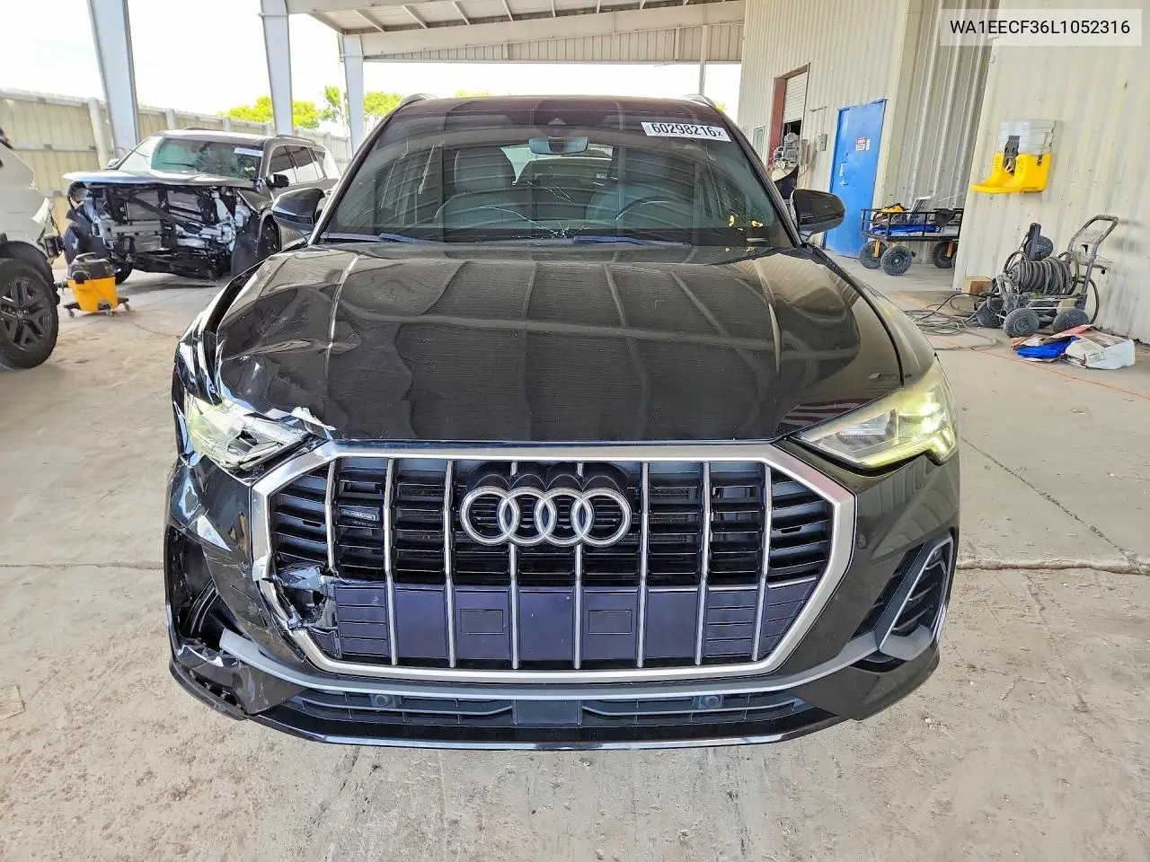 2020 Audi Q3 Premium Plus S-Line VIN: WA1EECF36L1052316 Lot: 60298216