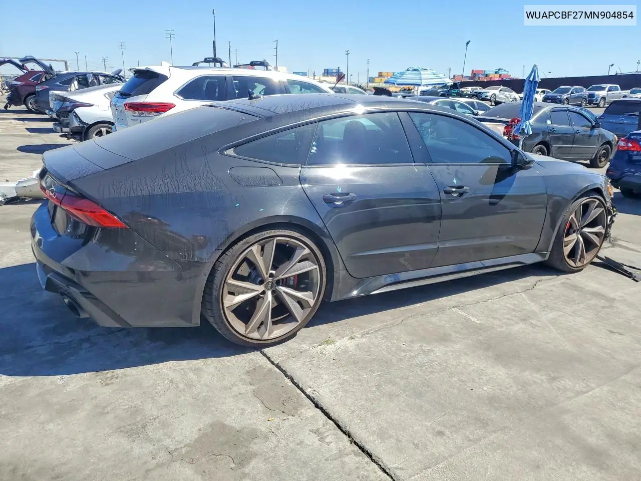 2021 Audi Rs7 VIN: WUAPCBF27MN904854 Lot: 46316596