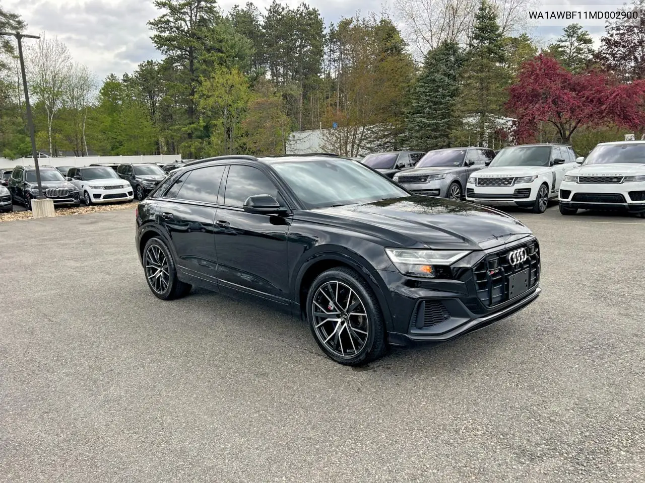 2021 Audi Sq8 Prestige VIN: WA1AWBF11MD002900 Lot: 52872226