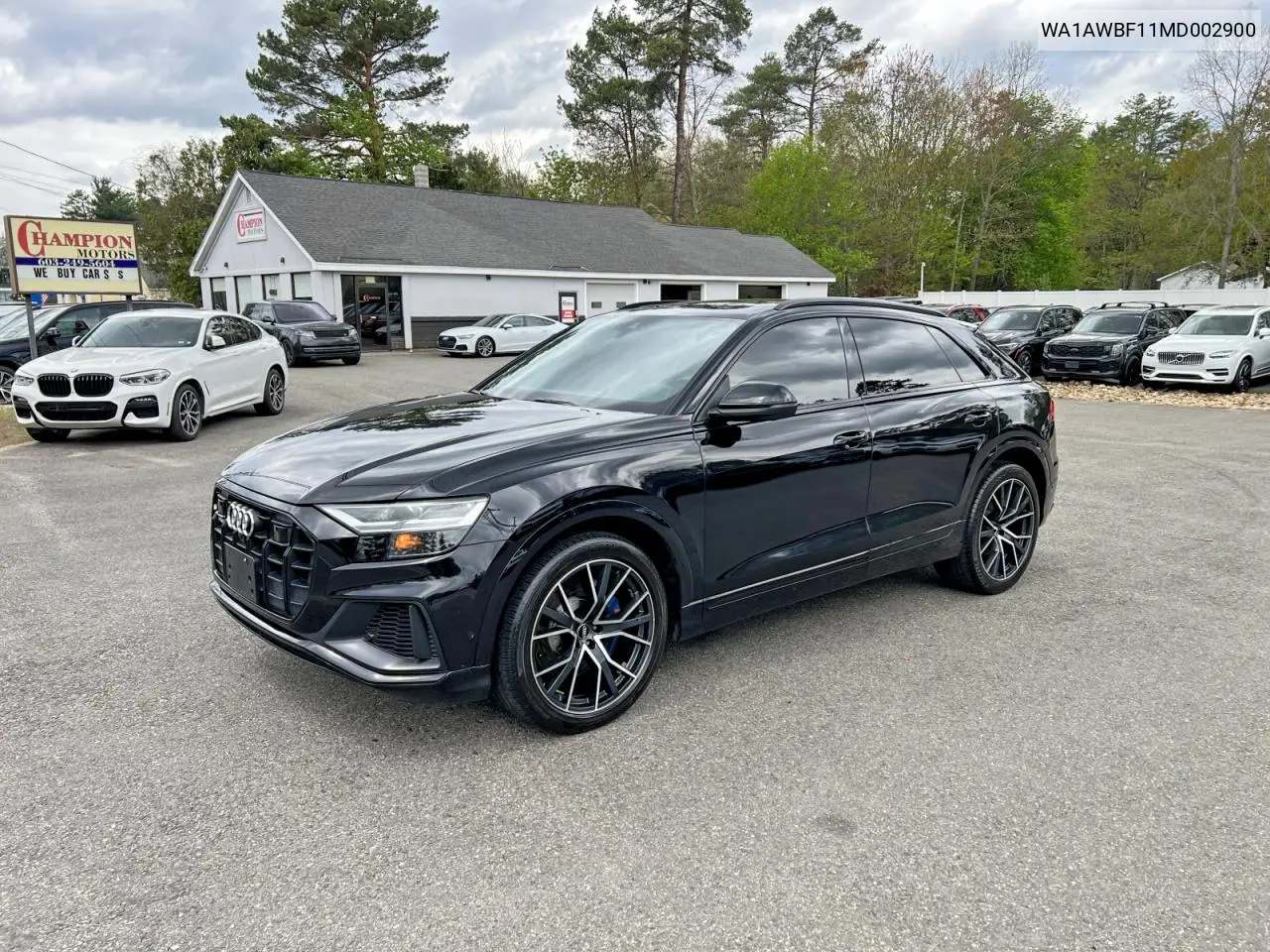 2021 Audi Sq8 Prestige VIN: WA1AWBF11MD002900 Lot: 52872226