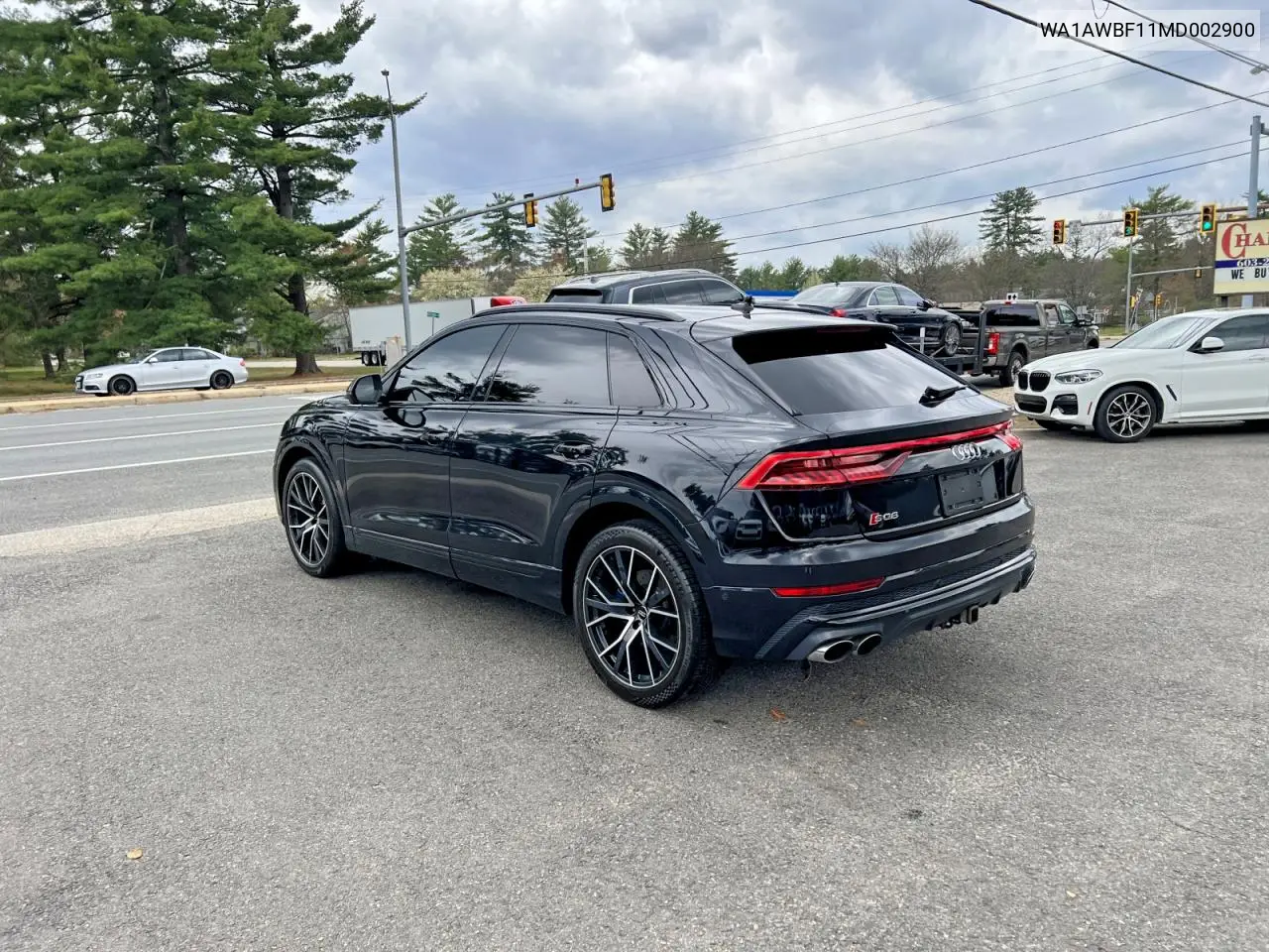 2021 Audi Sq8 Prestige VIN: WA1AWBF11MD002900 Lot: 52872226