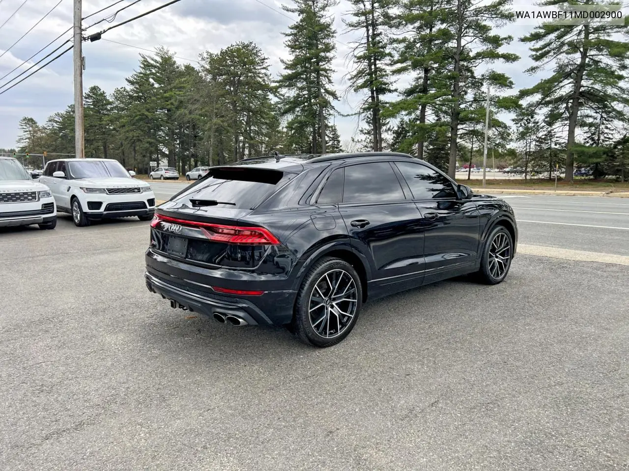 2021 Audi Sq8 Prestige VIN: WA1AWBF11MD002900 Lot: 52872226