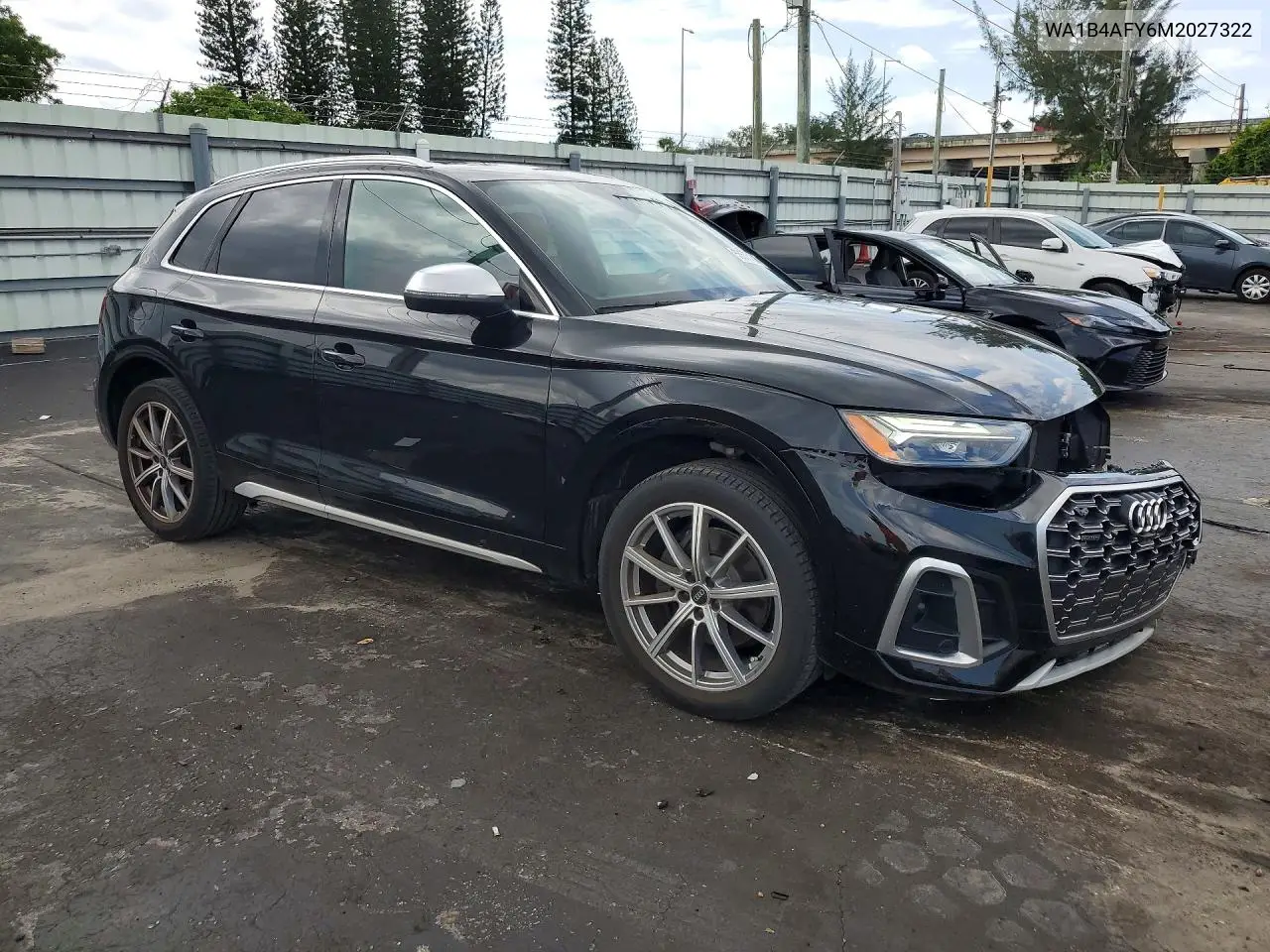 2021 Audi Sq5 Premium Plus VIN: WA1B4AFY6M2027322 Lot: 55575336