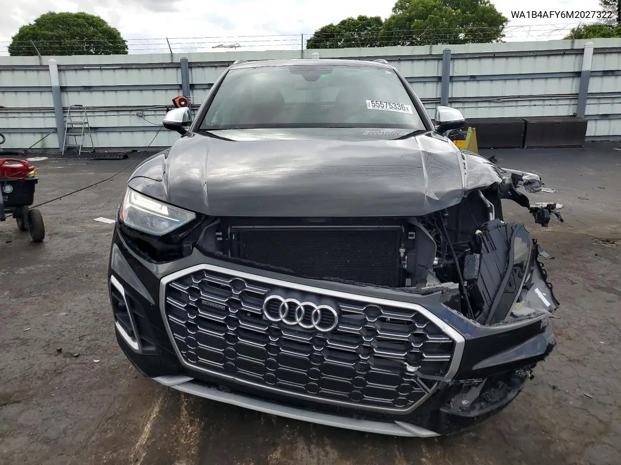 2021 Audi Sq5 Premium Plus VIN: WA1B4AFY6M2027322 Lot: 55575336
