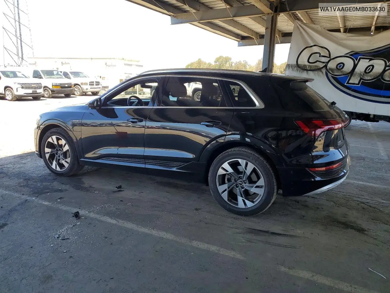 2021 Audi E-Tron Prestige VIN: WA1VAAGE0MB033630 Lot: 55757926