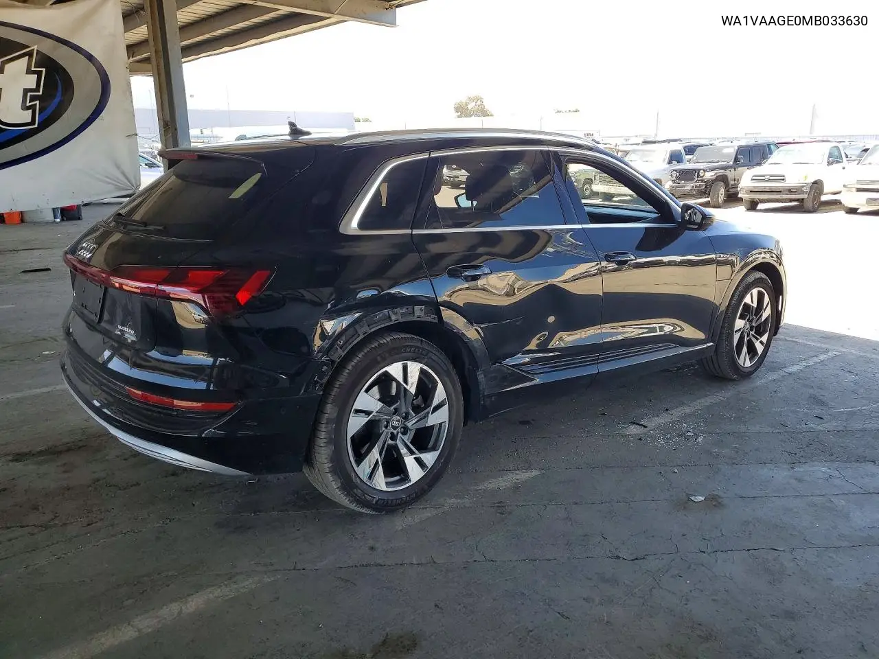 2021 Audi E-Tron Prestige VIN: WA1VAAGE0MB033630 Lot: 55757926