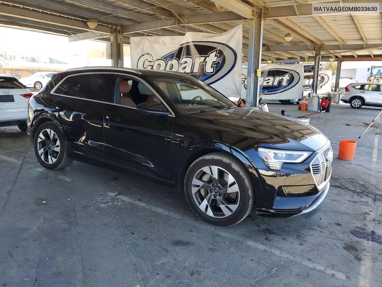 2021 Audi E-Tron Prestige VIN: WA1VAAGE0MB033630 Lot: 55757926