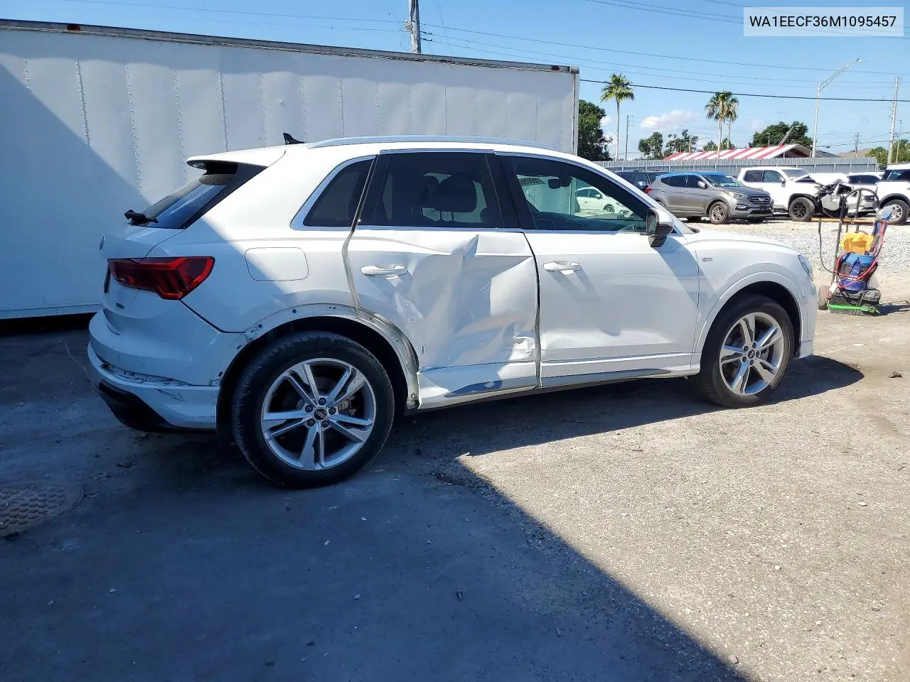 2021 Audi Q3 Premium Plus S Line 45 VIN: WA1EECF36M1095457 Lot: 56605656