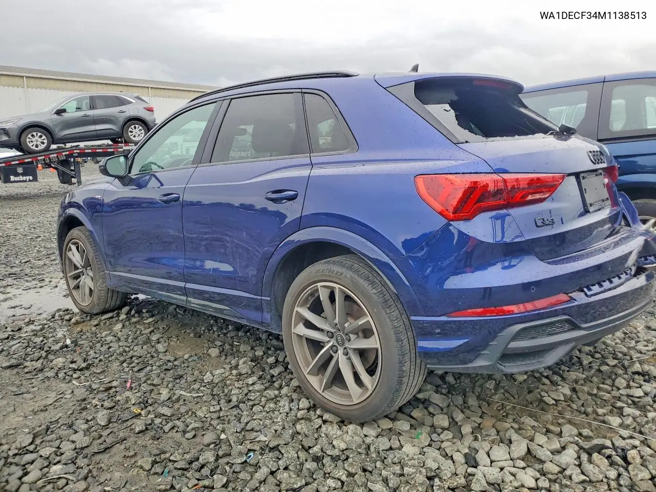 2021 Audi Q3 VIN: WA1DECF34M1138513 Lot: 57916136