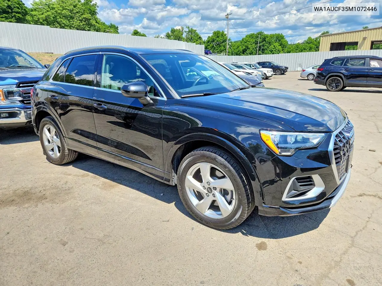 2021 Audi Q3 Premium 40 VIN: WA1AUCF35M1072446 Lot: 58058386