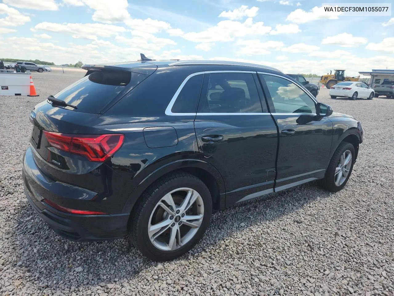2021 Audi Q3 Premium S Line 45 VIN: WA1DECF30M1055077 Lot: 58106186