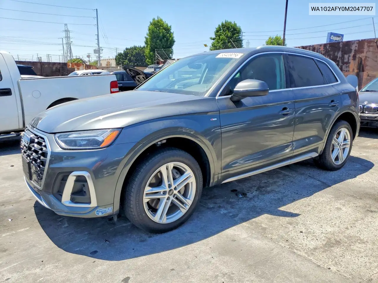 2021 Audi Q5 E Premium VIN: WA1G2AFY0M2047707 Lot: 58469056
