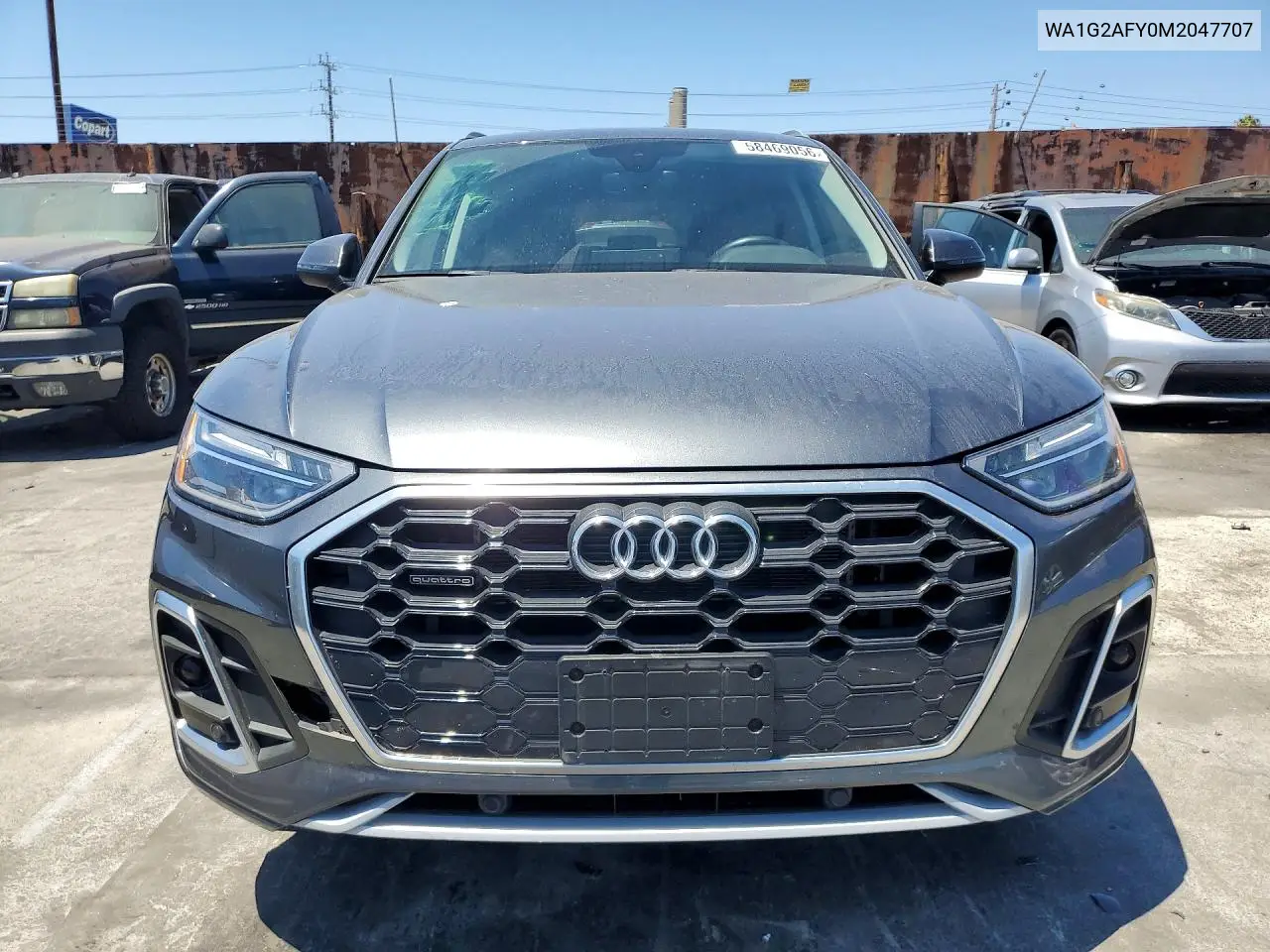 2021 Audi Q5 E Premium VIN: WA1G2AFY0M2047707 Lot: 58469056