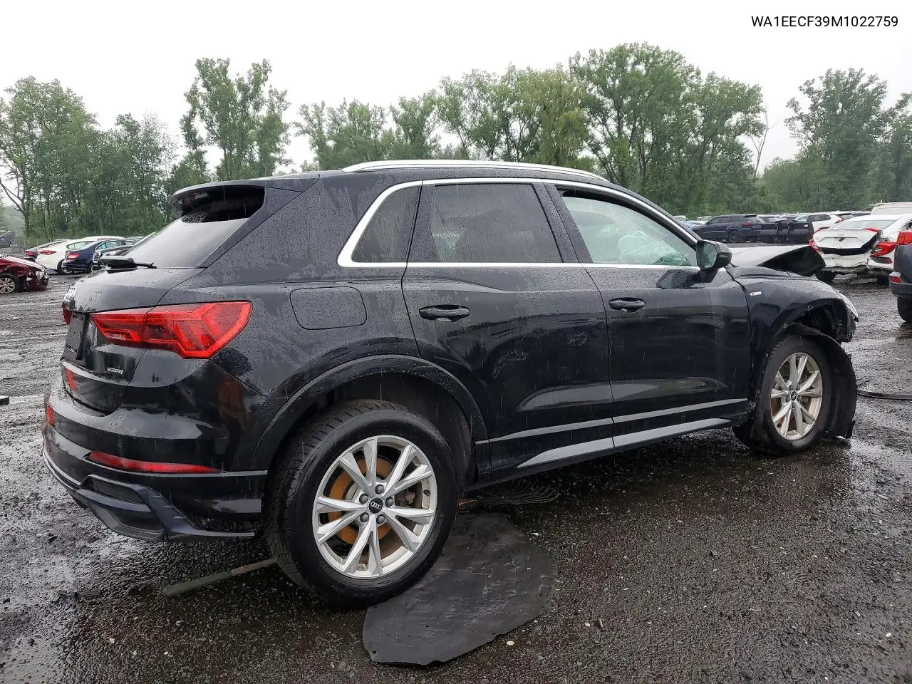 2021 Audi Q3 Premium Plus S Line 45 VIN: WA1EECF39M1022759 Lot: 59289586